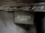 Kenneth Cole New York Black Polyester Long Coat - label