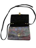 Patricia Nash Floral Print Leather Crossbody Bag - detail