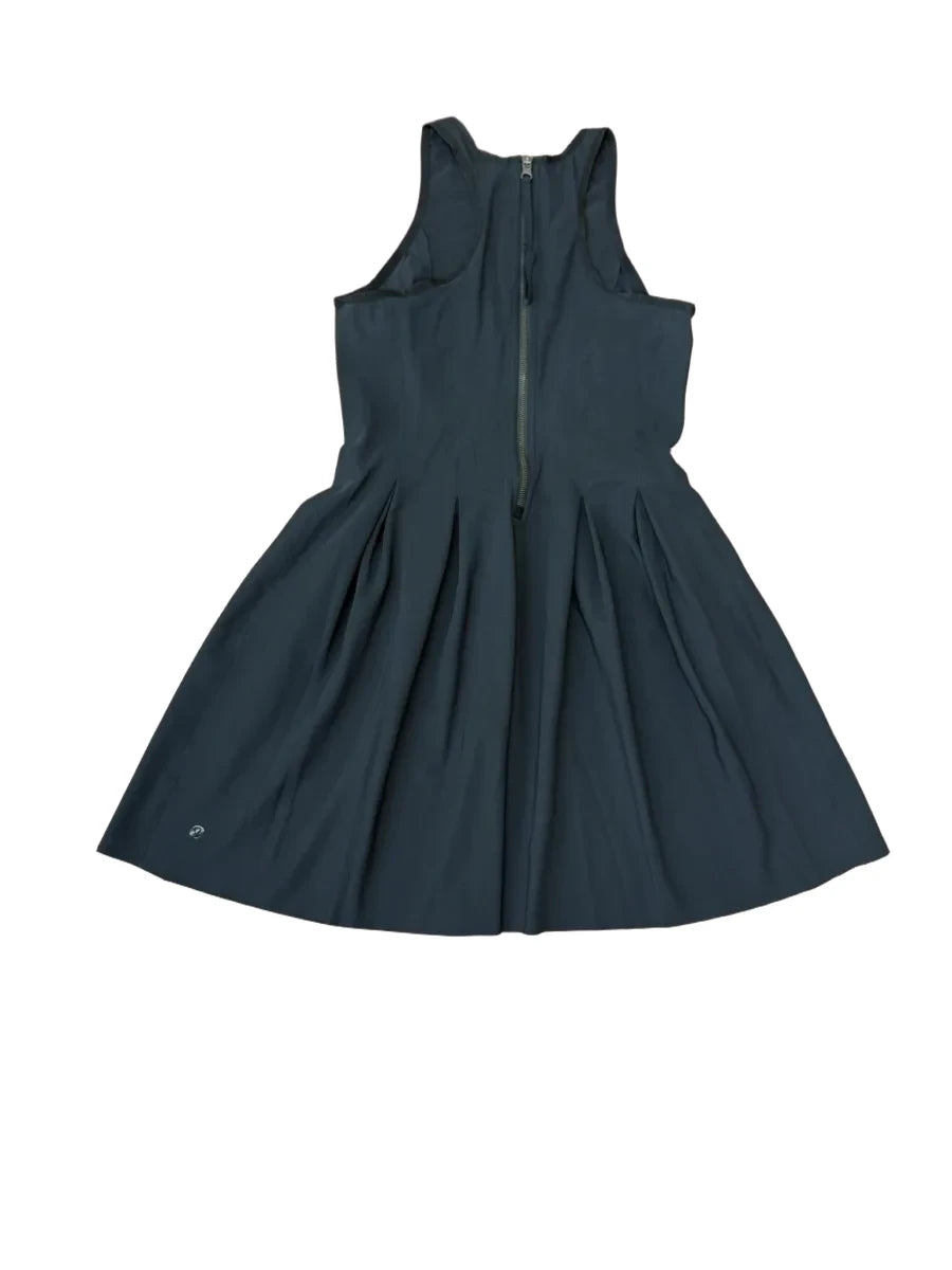 Lululemon Pleated Fit-and-Flare Athletic Dress Black - back