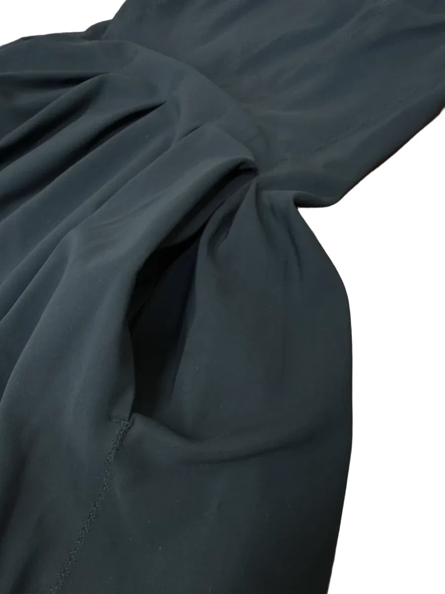 Lululemon Pleated Fit-and-Flare Athletic Dress Black - detail